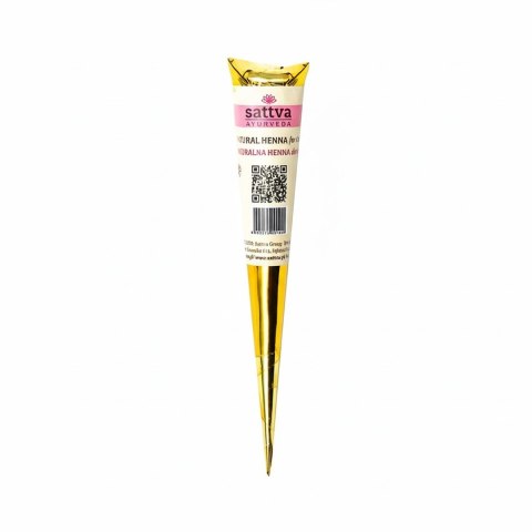 HENNA DO TATUAŻU W ROŻKU 30 g - SATTVA (AYURVEDA)