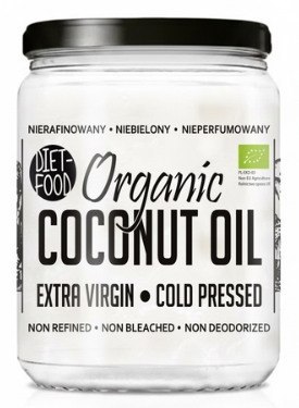 OLEJ KOKOSOWY VIRGIN BIO 500 ml - DIET-FOOD