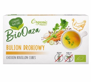 BIO OAZA Kostka rosołowa drobiowa BIO 66g