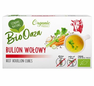 BIO OAZA Kostka rosołowa wołowa BIO 66g