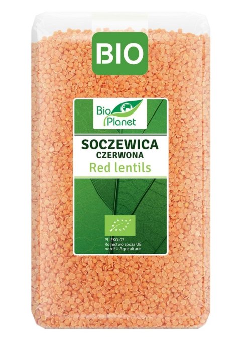 BIO PLANET Soczewica czerwona BIO 1kg