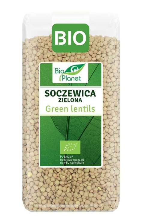 BIO PLANET Soczewica zielona BIO 400g