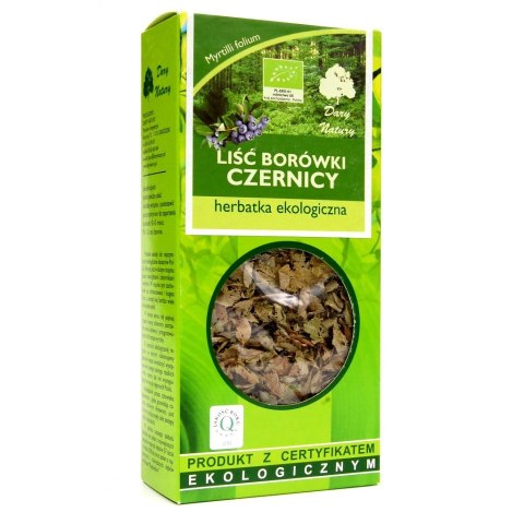 Borówka czernica liść BIO 25g DARY NATURY