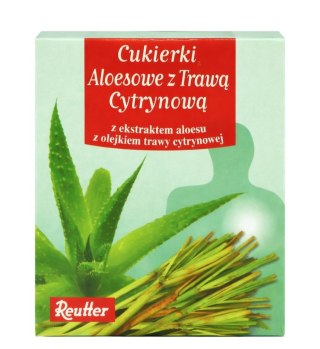 Cukierki Aloes + Trawa Cytrynowa 50g REUTTER