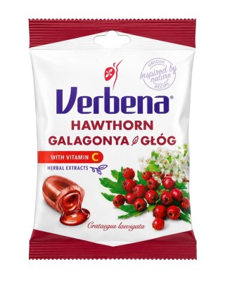 Cukierki ziołowe Głogowe 60g VERBENA
