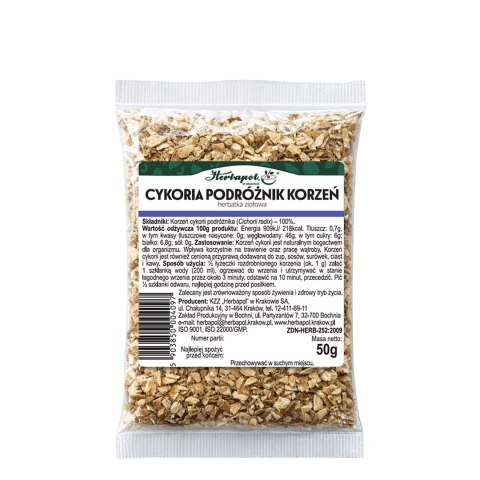 Cykoria podróżnik korzeń 50g HERBAPOL KRAKÓW