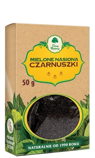 Czarnuszka MIELONA 50g DARY NATURY