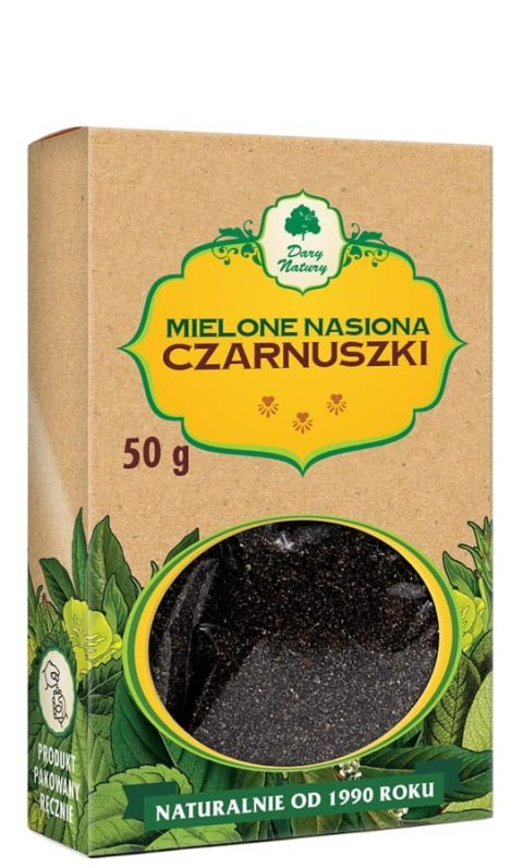 Czarnuszka MIELONA 50g DARY NATURY