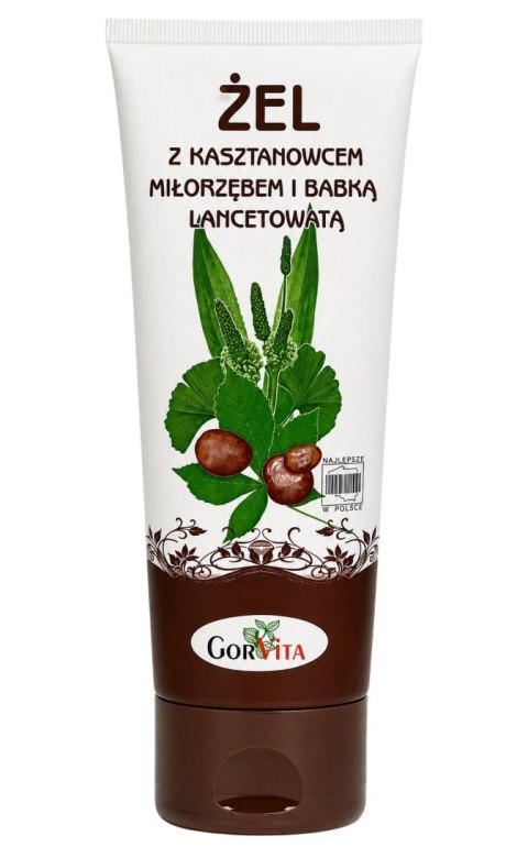 GORVITA Żel z kasztanowcem, miłorzębem i babką lancetowatą 200ml