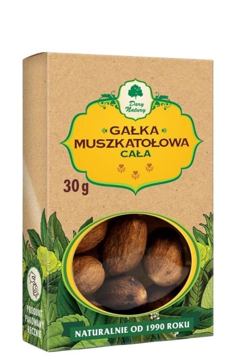 Gałka muszkatołowa cała 30g DARY NATURY