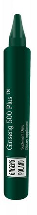 Ginseng 500 PLUS Żeńszeń + Schisandra + Zielona herbata + Mleczko pszczele + Miód 10x10ml (fiolki) GINSENG POLAND