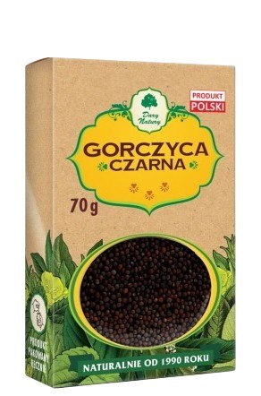Gorczyca czarna 70g DARY NATURY