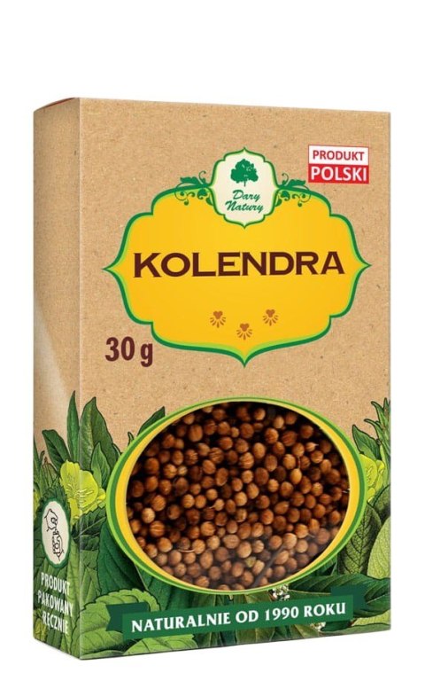 Kolendra ziarno 30g DARY NATURY