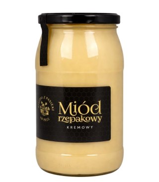 Miód kremowy rzepakowy 1,2kg SPECJAŁ Z PASIEKI