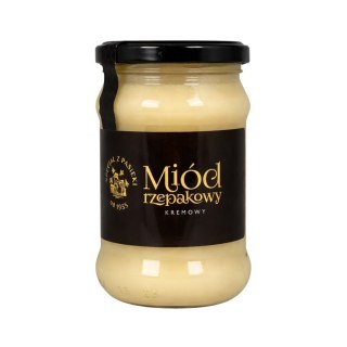 Miód kremowy rzepakowy 380g SPECJAŁ Z PASIEKI