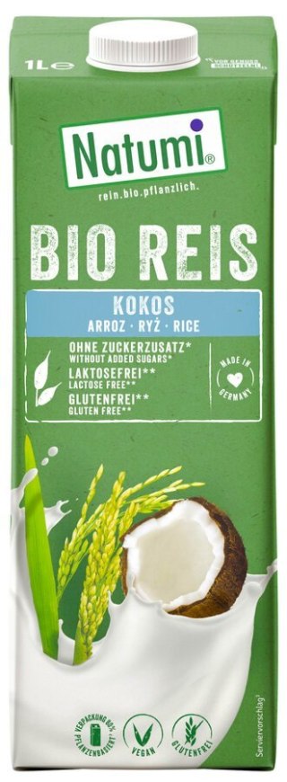 NATUMI Napój ryżowo-kokosowy BIO 1l bezglutenowy
