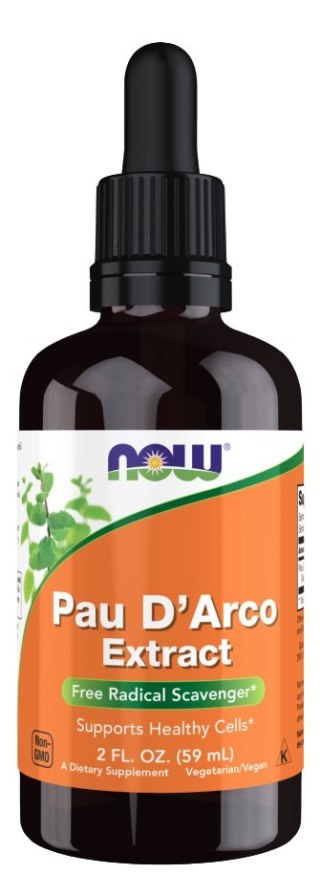 NOW FOODS Pau D'arco extract krople 60ml