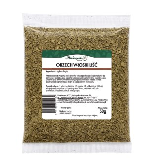 Orzech włoski liść 50g HERBAPOL KRAKÓW