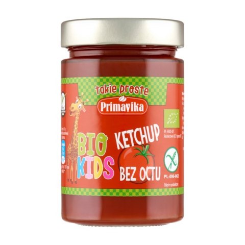 PRIMAVIKA Ketchup dla dzieci bez dodatku octu BIO 315g