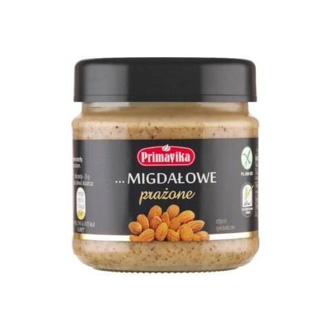 PRIMAVIKA Masło migdałowe prażone 185g