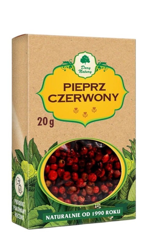 Pieprz czerwony 20g DARY NATURY