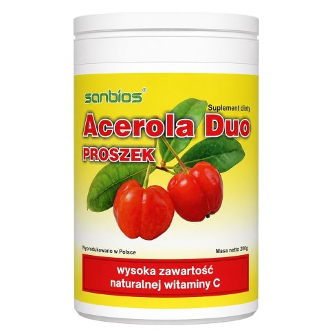 SANBIOS Acerola Duo proszek 200g