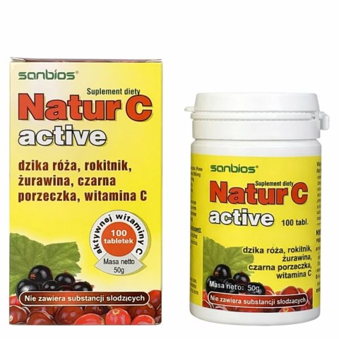 SANBIOS Natur-C active 100 tabl.