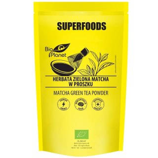 SUPERFOODS Herbata zielona Matcha w proszku BIO 100g BIO PLANET
