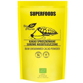 SUPERFOODS Kakao sproszkowane surowe nieodtłuszczone BIO 150g BIO PLANET