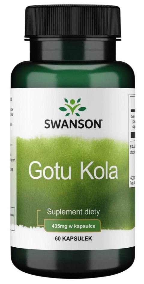 SWANSON Gotu Kola 435mg, 60kaps.