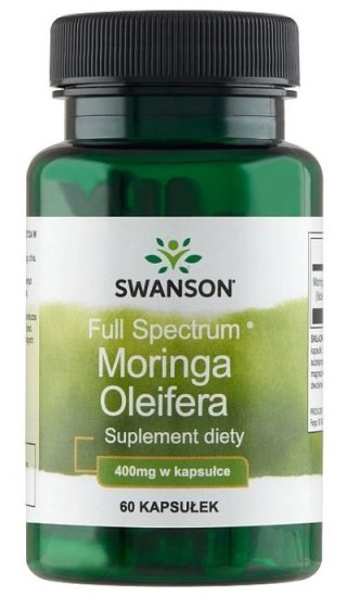 SWANSON Moringa Oleifera 400mg, 60kaps.