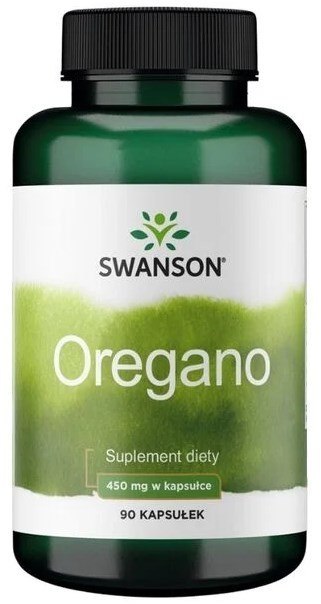 SWANSON Oregano 450mg, 90kaps.