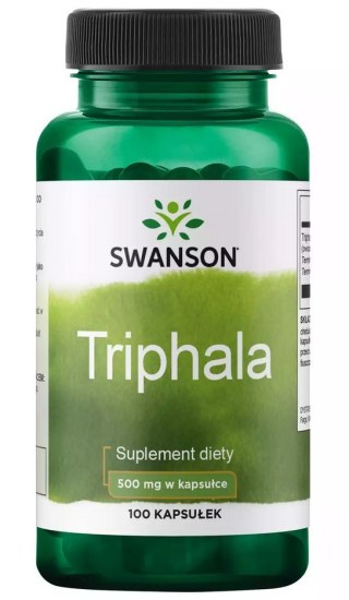 SWANSON Triphala 500mg, 100kaps.
