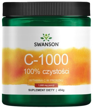SWANSON Witamina C 100% czystości 454g