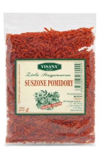 Suszone pomidory 25g VISANA