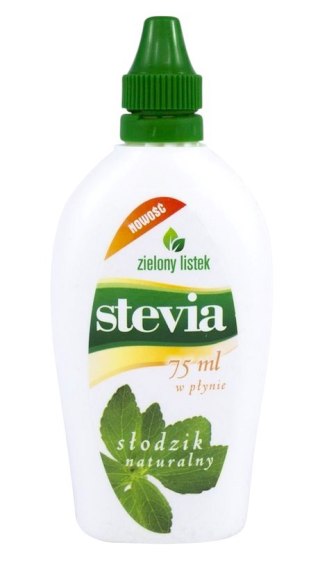 ZIELONY LISTEK Stevia płyn 75ml