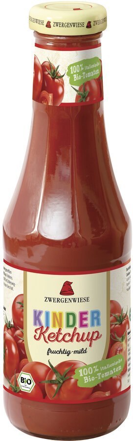 ZWERGENWIESE Ketchup dla dzieci bez cukru bezglutenowy BIO 500ml