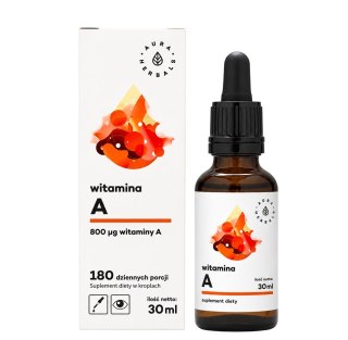 AURA HERBALS Witamina A - krople 30ml