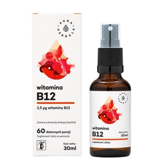 AURA HERBALS Witamina B12 Forte - aerozol 30ml