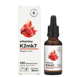 AURA HERBALS Witamina K2 100mcg - krople 30ml