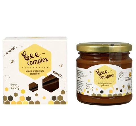 Bee Complex 250g (miód + pyłek + pierzga + propolis + mleczko pszczele) BARTNIK