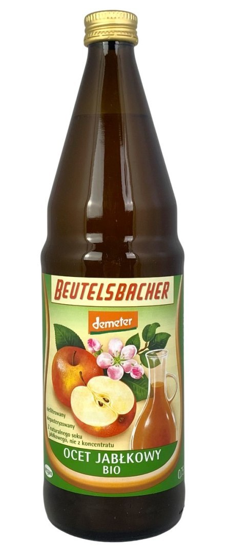 Ocet jabłkowy niefiltrowany BIO 750ml BEUTELSBACHER