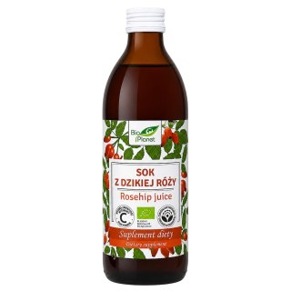 BIO PLANET Sok z Dzikiej róży 100% BIO 500ml