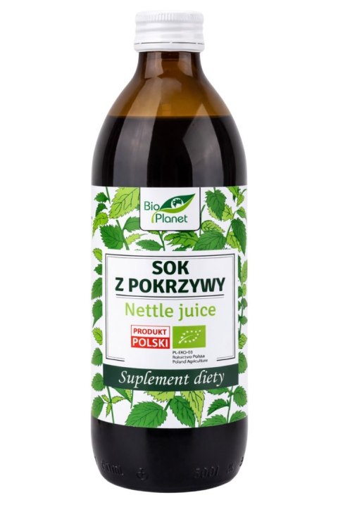 BIO PLANET Sok z Pokrzywy BIO 500ml