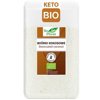 BIO PLANET Wiórki kokosowe bezglutenowe BIO 500g
