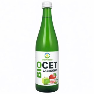 Ocet jabłkowy niefiltrowany BIO 500ml BIOFOOD