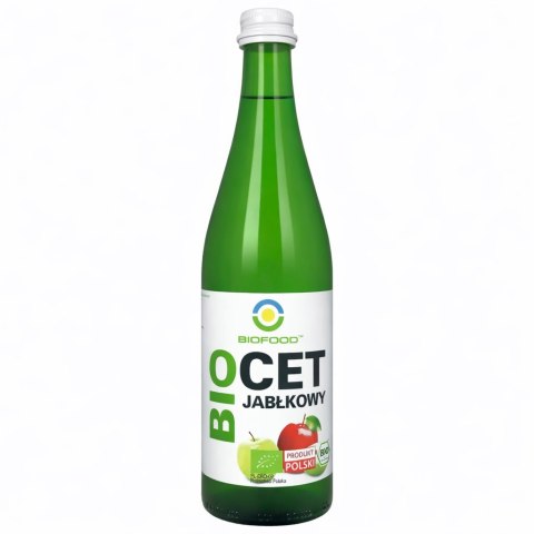Ocet jabłkowy niefiltrowany BIO 500ml BIOFOOD