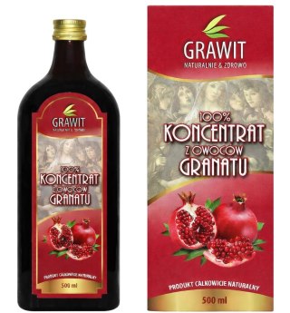 GRAWIT - 100% Koncentrat z owoców Granatu 500ml VITAFAN