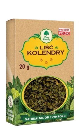 Kolendra LIŚĆ 20g DARY NATURY