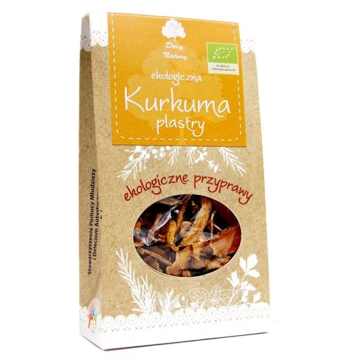 Kurkuma PLASTRY BIO 30g DARY NATURY